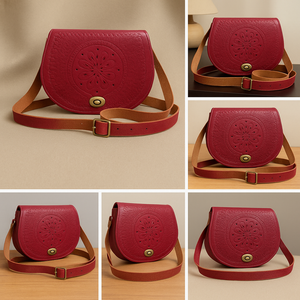 moroccan leather bag - MODE & MUSE