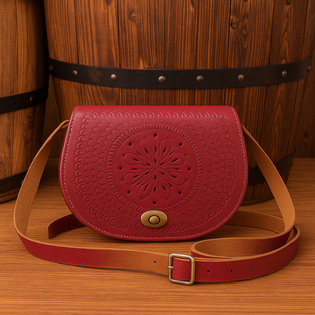 moroccan leather bag - MODE & MUSE