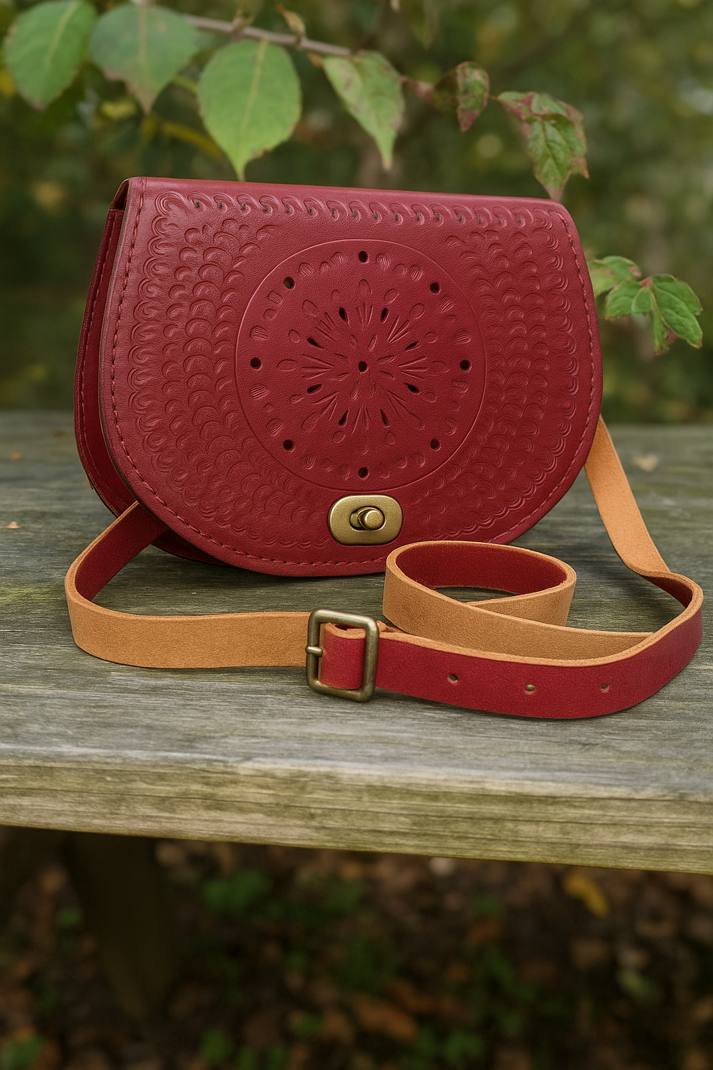 moroccan leather bag -  MODE & MUSE