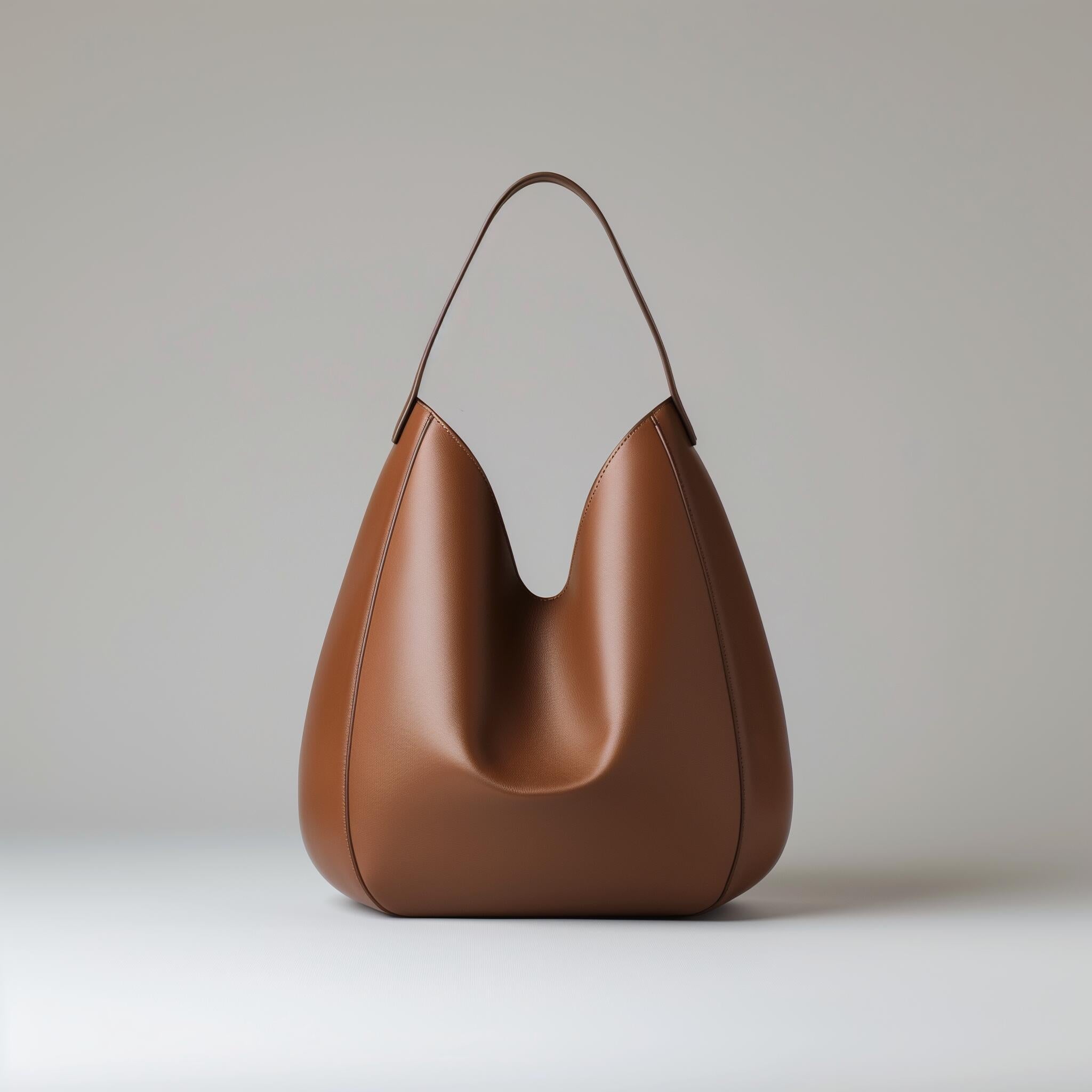 Classic Brown Hobo Bag