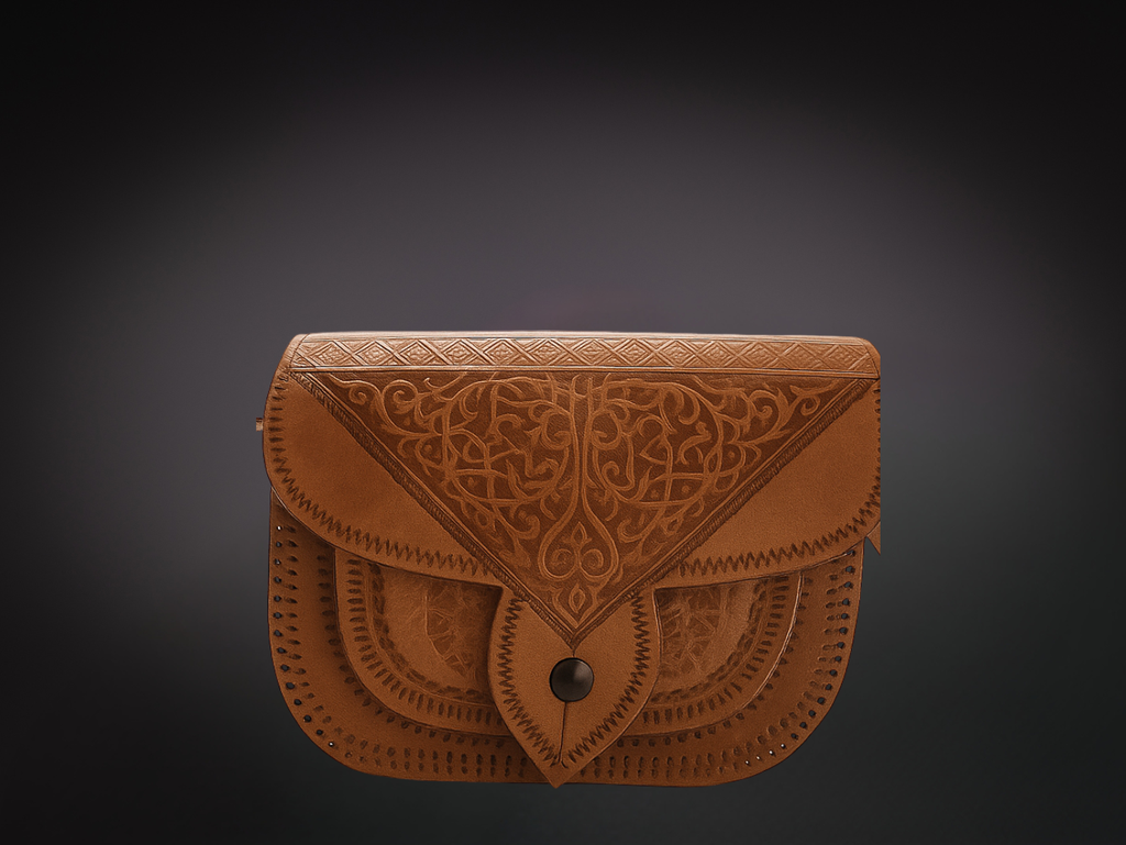 Real Leather Handmade Moroccan Shoulder Bag